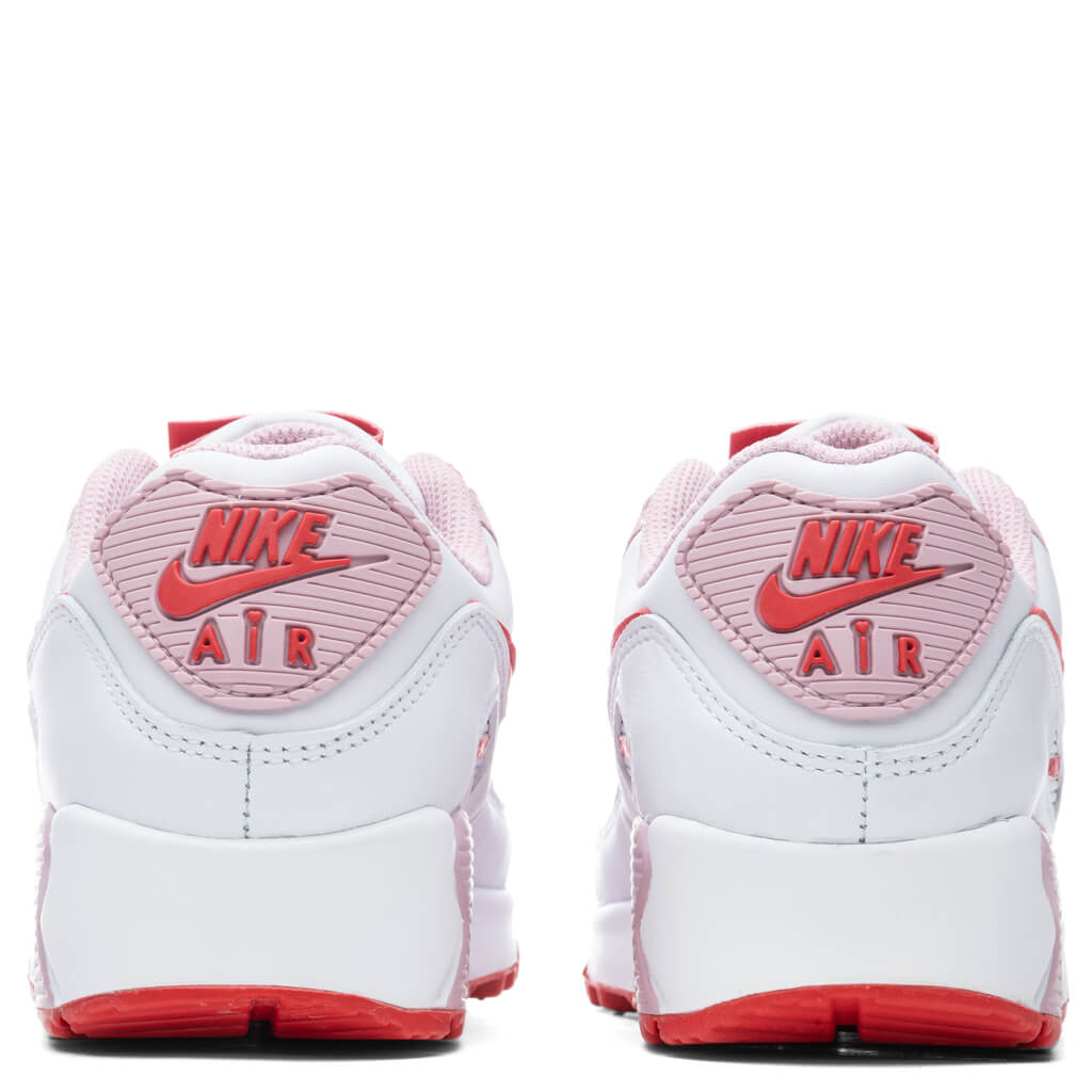 Women's Air Max 90 "V-Day" - White/University Red