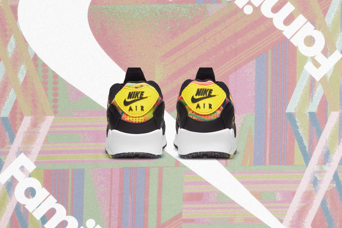Air Max 90 x LHM - Multi/Fire Pink