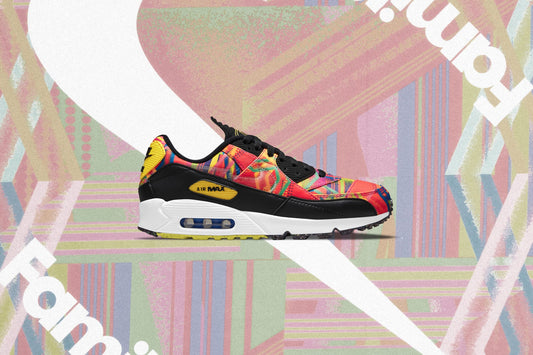Air Max 90 x LHM - Multi/Fire Pink