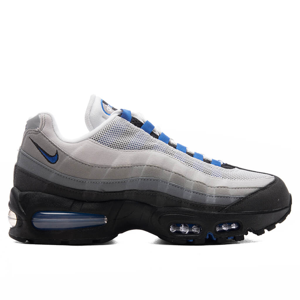 Air Max 95 Big Bubble 'Blue Spark' - White/Blue Spark/Neutral Grey