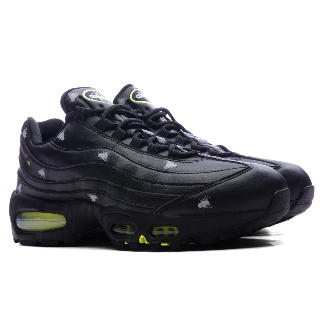 Air Max 95 Premium - Black/Neon Yellow/Black/Metallic Dark Grey