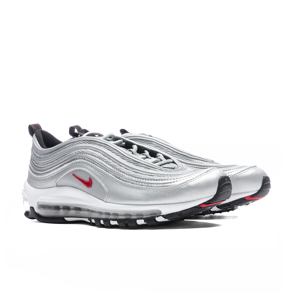 Air Max 97 (GS) - Metallic Silver/Varsity Red/White