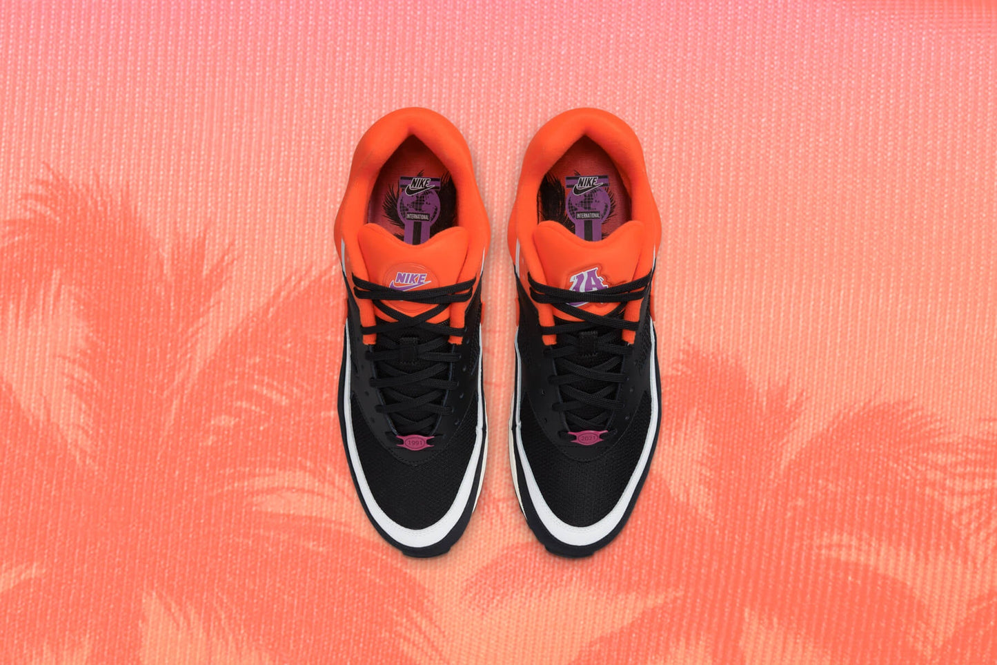Air Max BW 'Los Angeles' - Black/Rush Orange/White