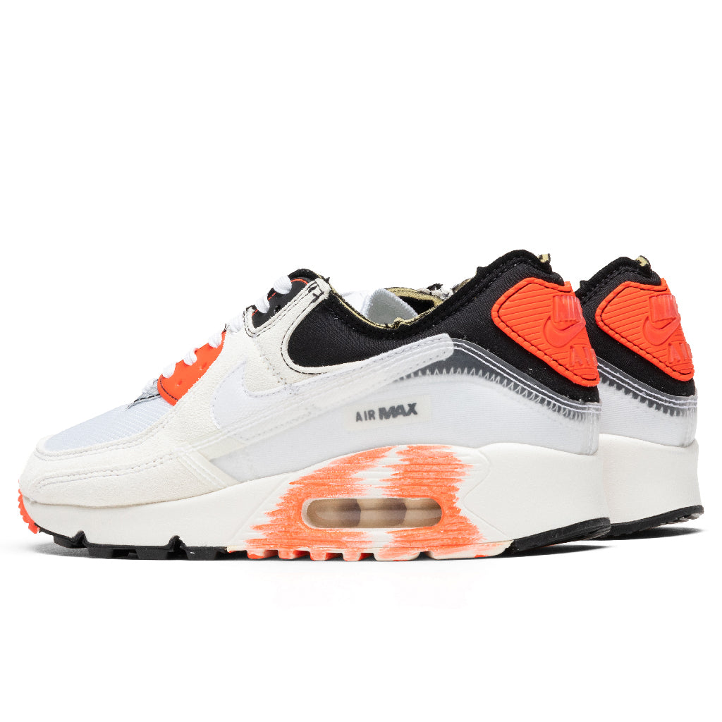 Air Max III Premium - White/Bright Crimson