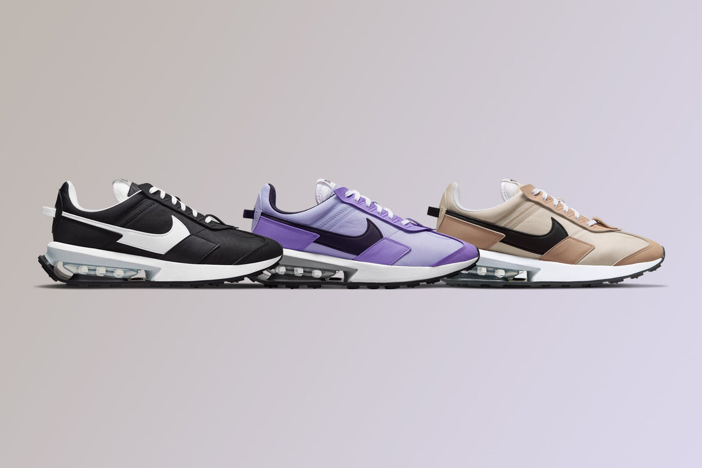 Women's Air Max Pre-Day - Black/White/Metallic Silver