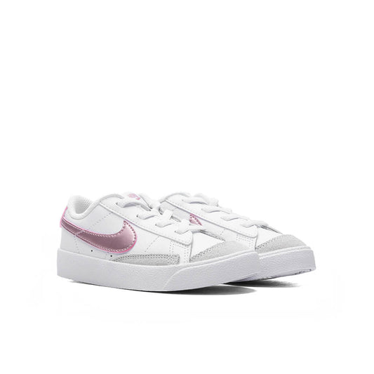 Blazer Low '77 (TD) - White/Pink Glaze