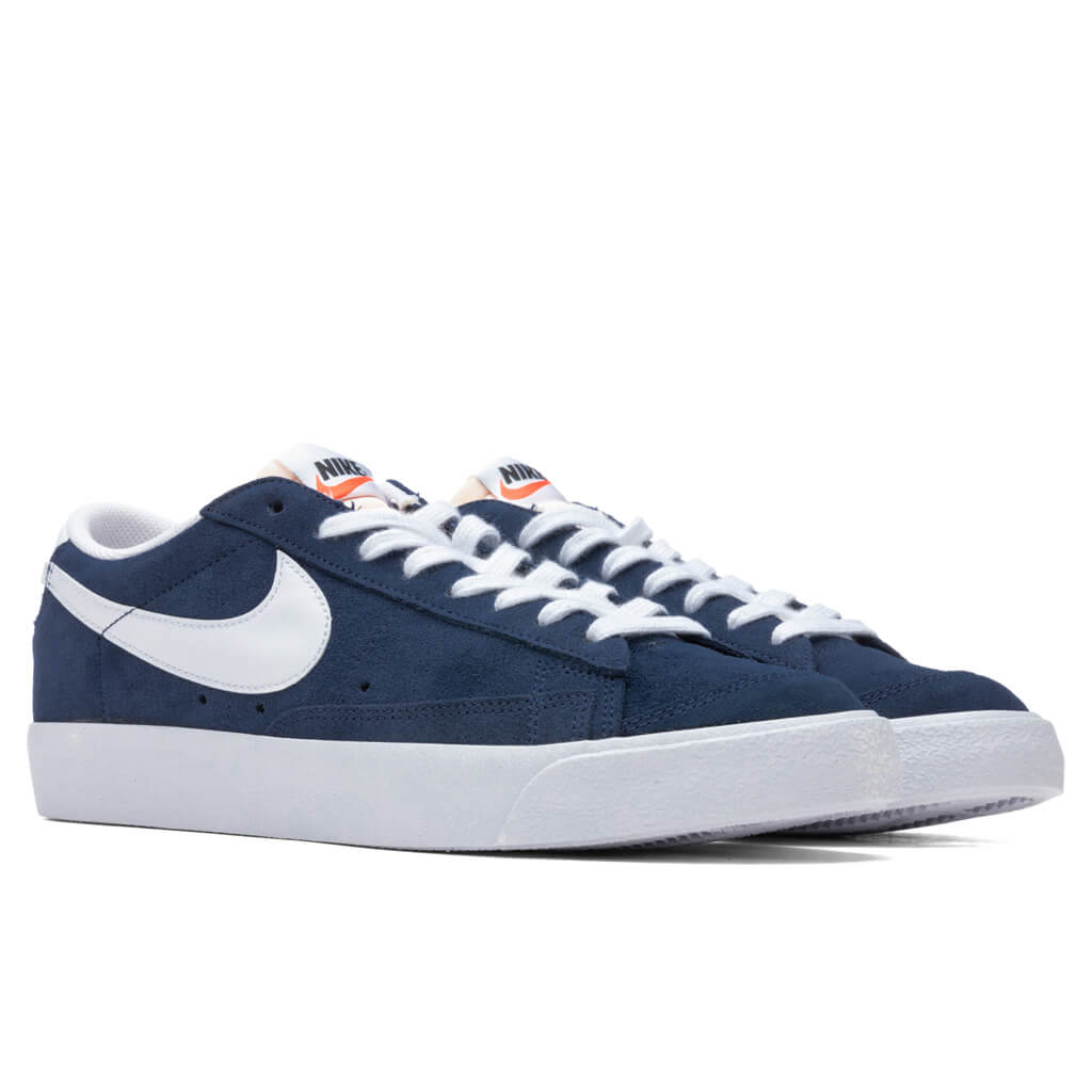 Blazer Low '77 Suede - Midnight Navy/White