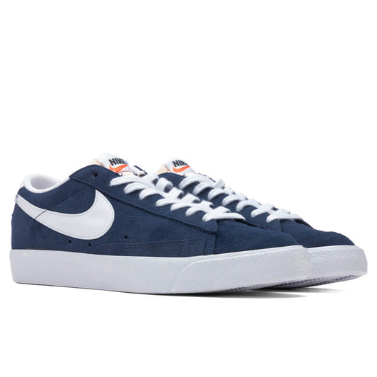 Blazer Low '77 Suede - Midnight Navy/White