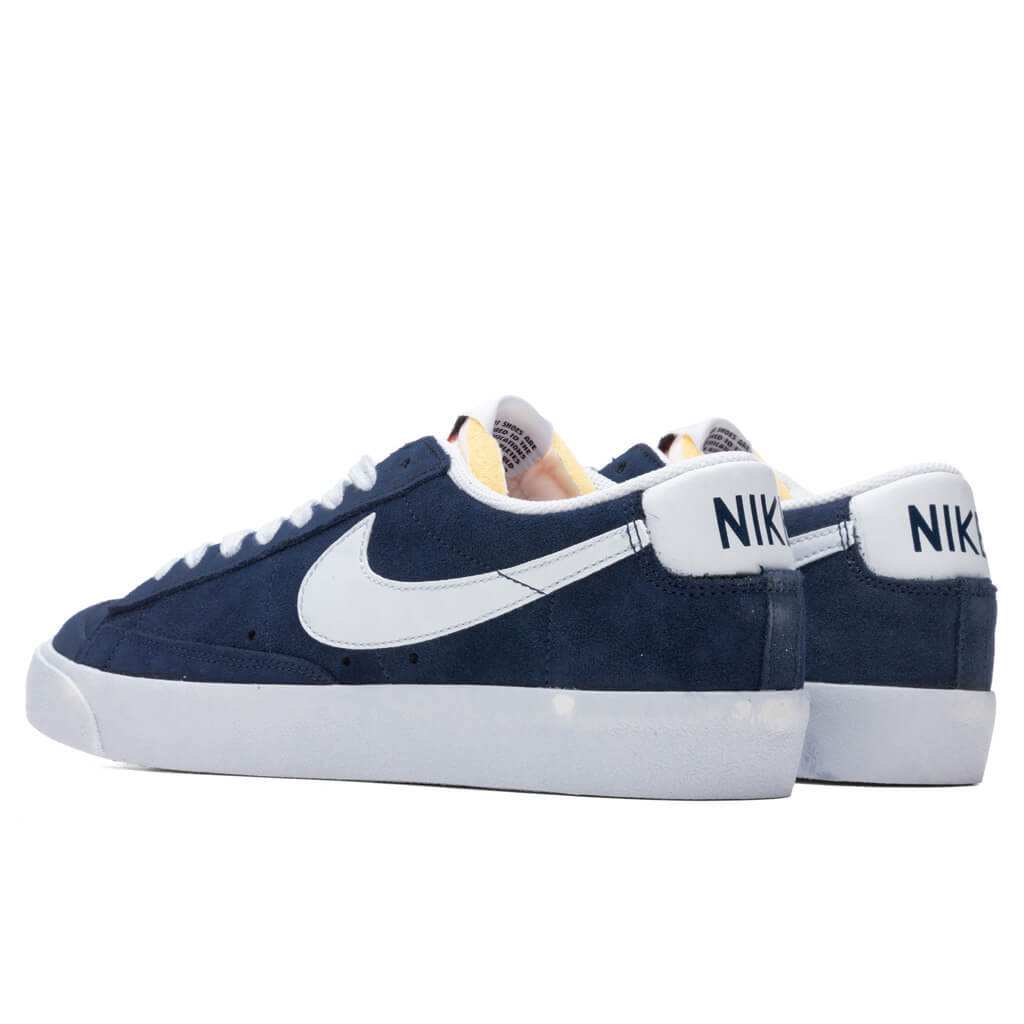 Blazer Low '77 Suede - Midnight Navy/White