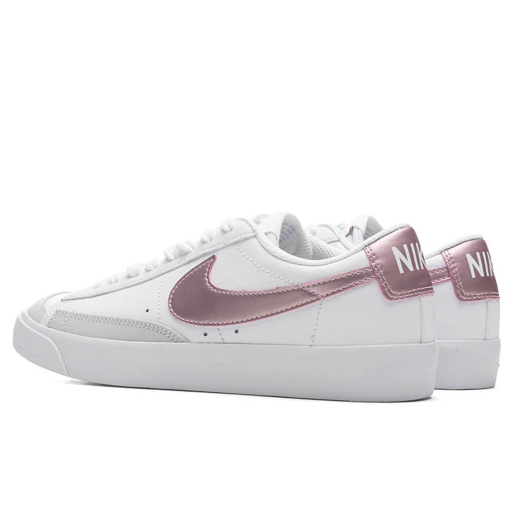 Blazer Low '77 (GS) - White/Pink Glaze