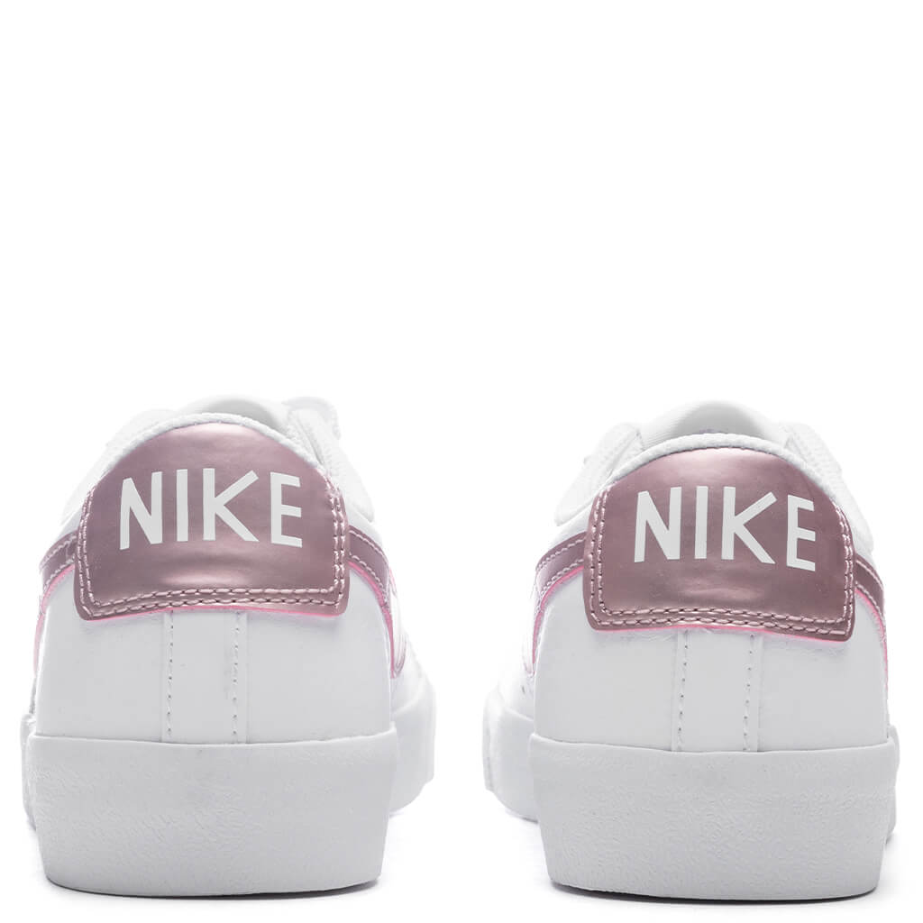 Blazer Low '77 (GS) - White/Pink Glaze