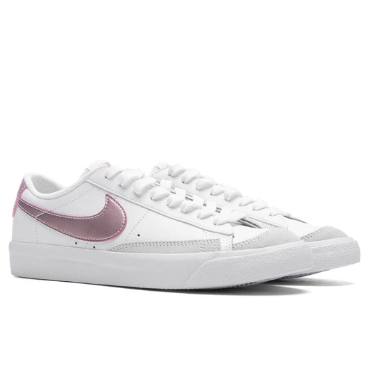 Blazer Low '77 (GS) - White/Pink Glaze