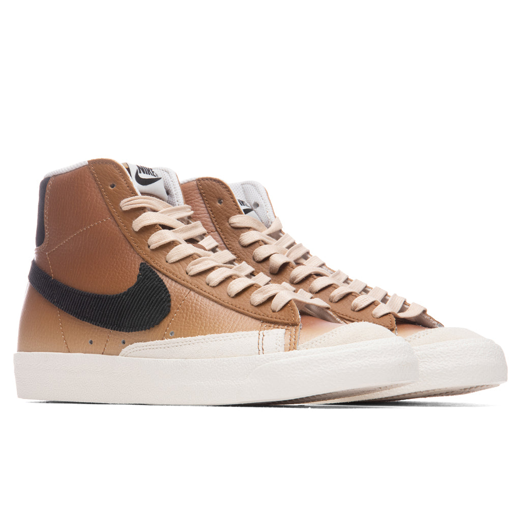 Women's Blazer Mid '77 LX - Ale Brown/Black/Sail