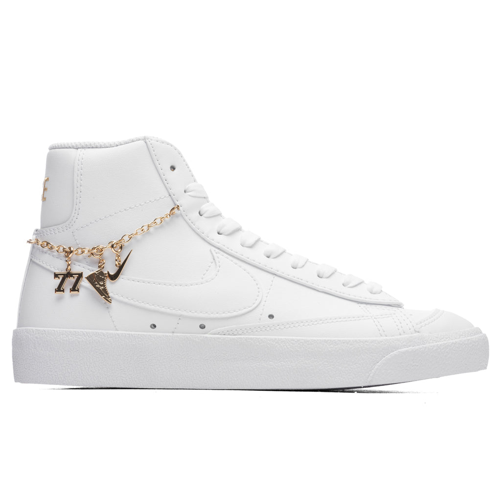Women's Blazer Mid '77 LX - White/White/Metallic Gold