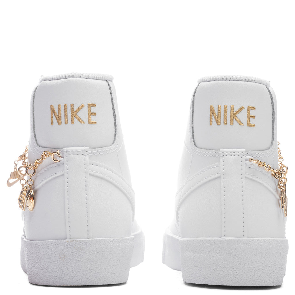 Women's Blazer Mid '77 LX - White/White/Metallic Gold