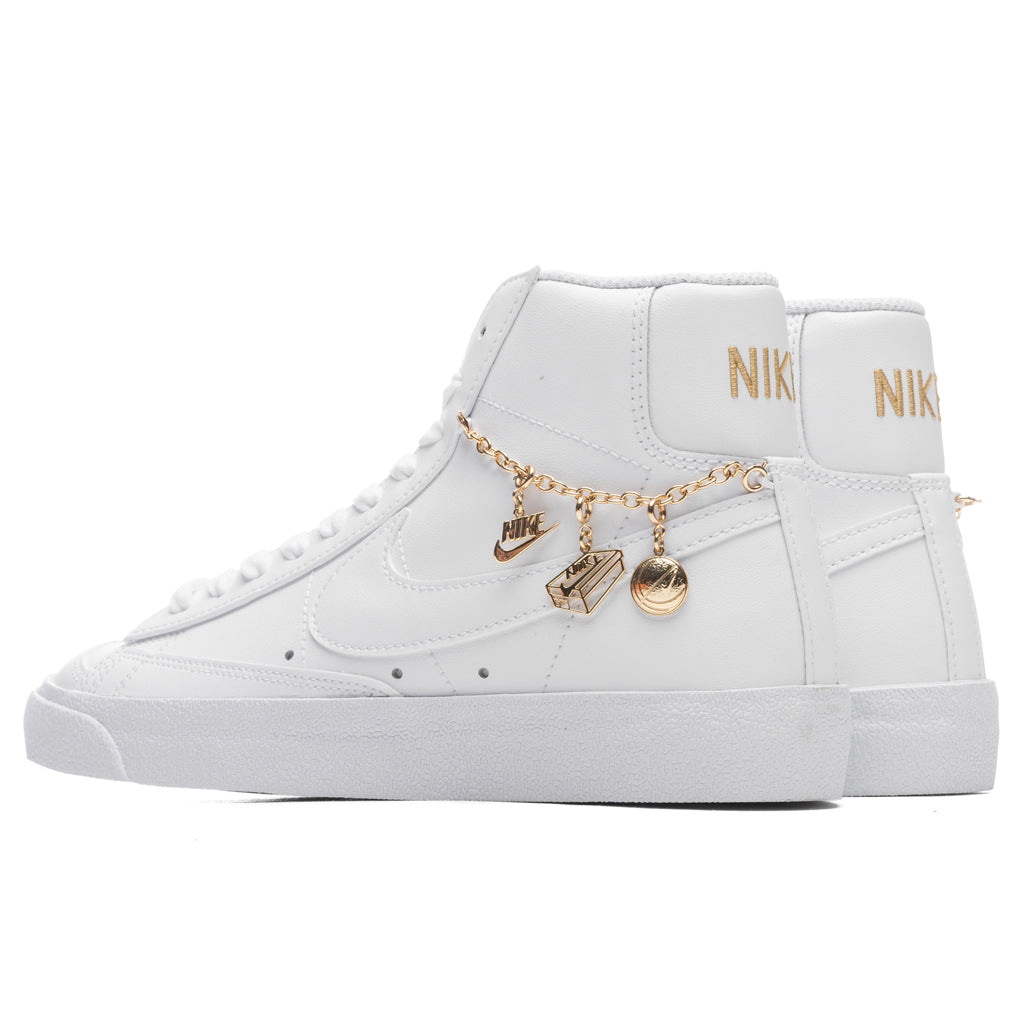 Women's Blazer Mid '77 LX - White/White/Metallic Gold