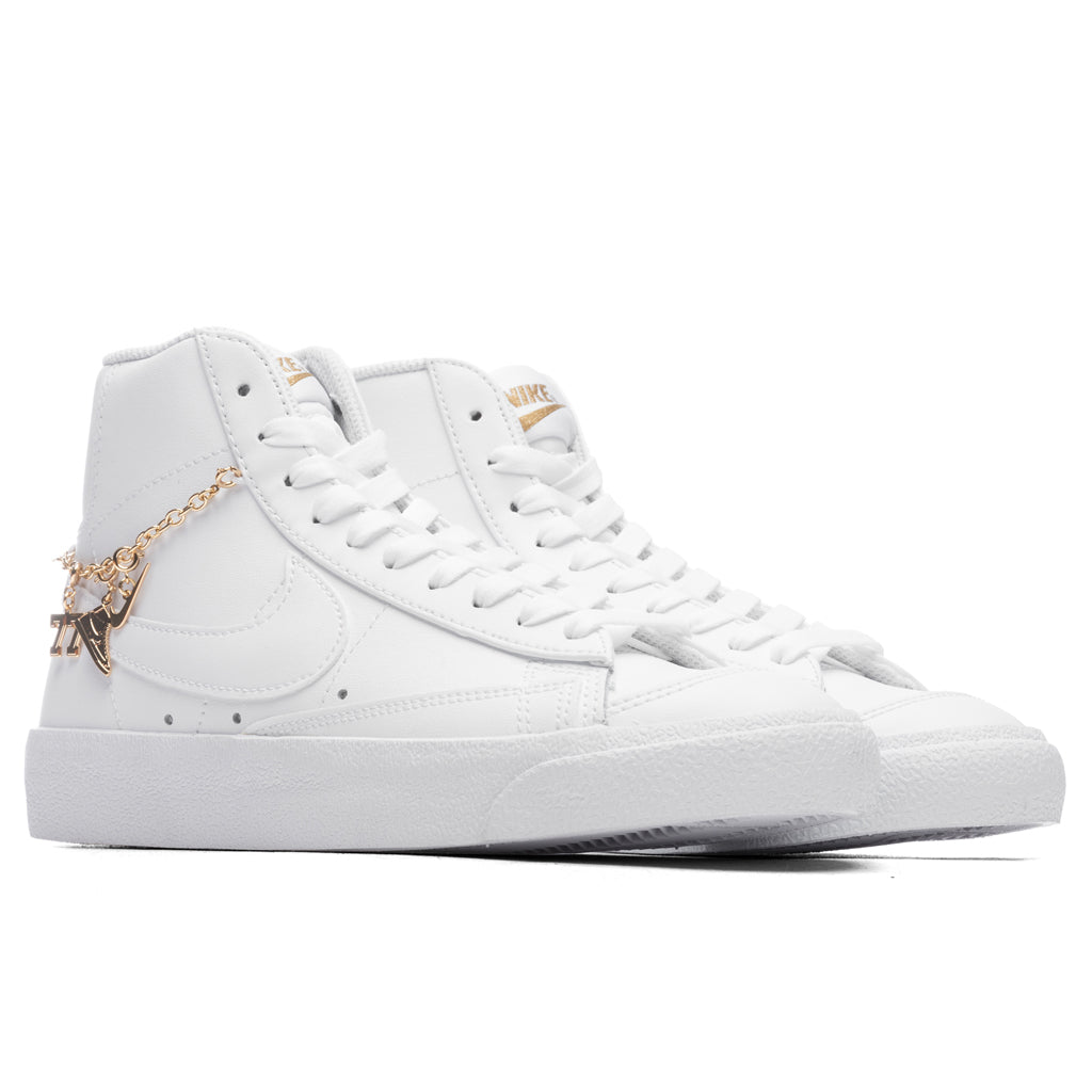 Women's Blazer Mid '77 LX - White/White/Metallic Gold