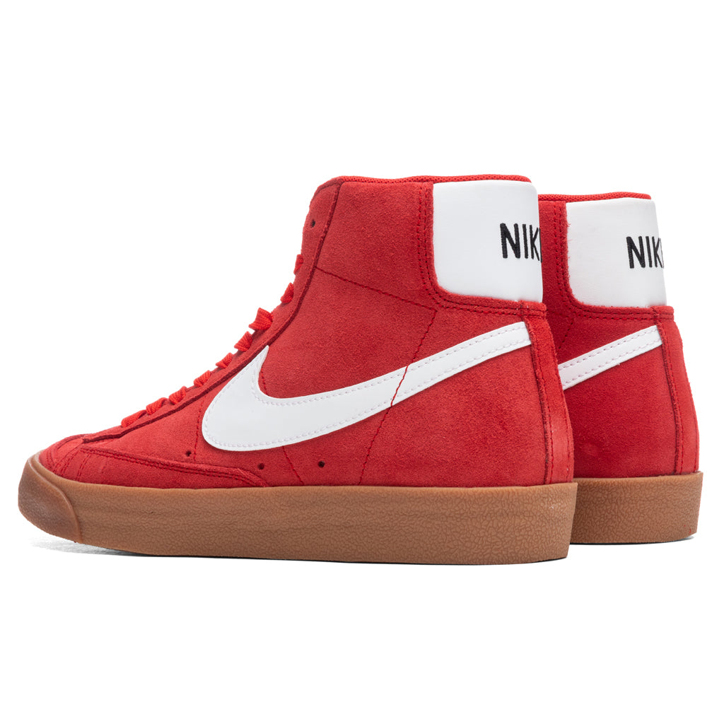 Blazer Mid '77 Suede - University Red/White