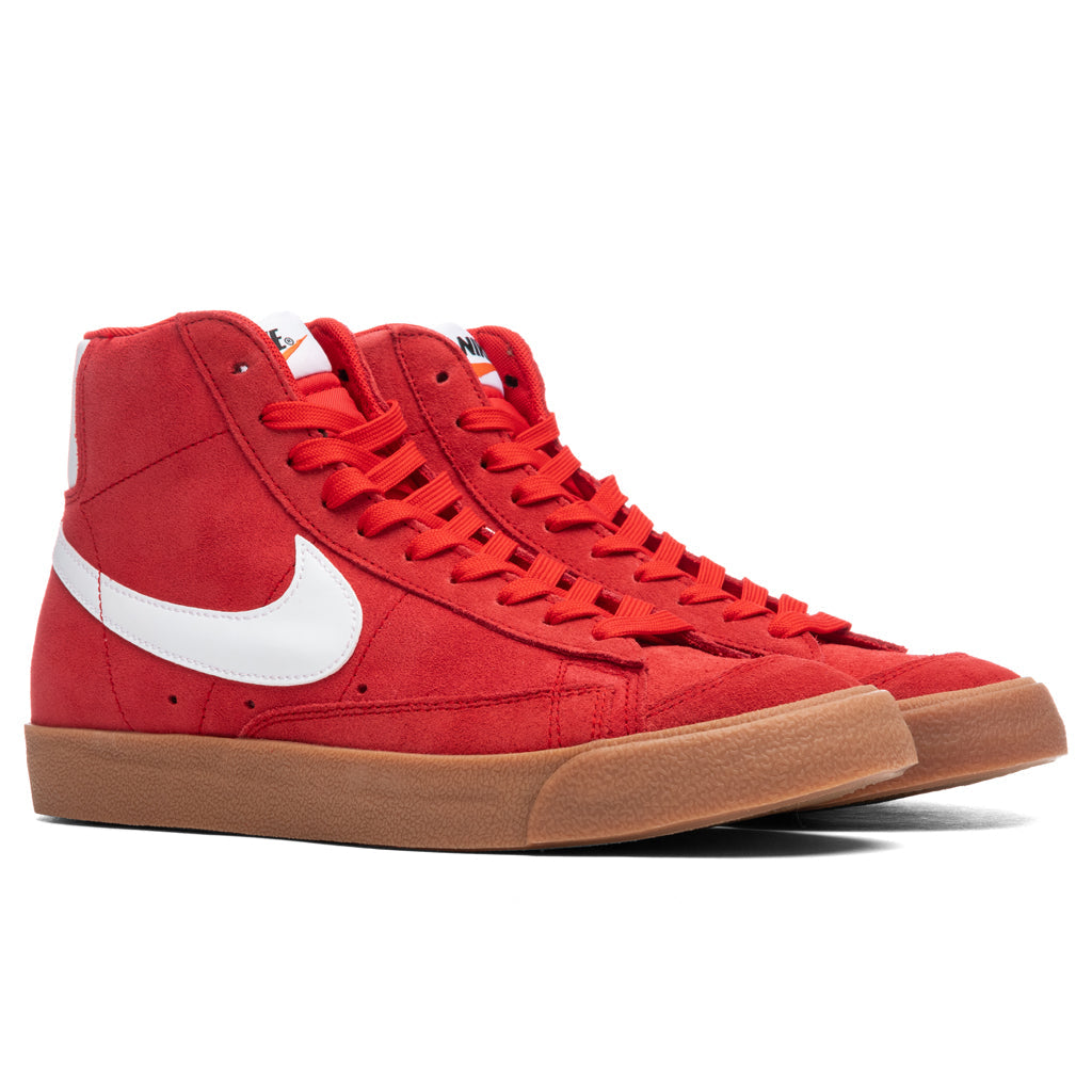 Blazer Mid '77 Suede - University Red/White