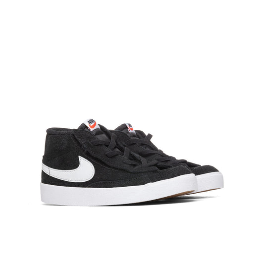 Blazer Mid '77 Suede (TD) - Black/White/Total Orange