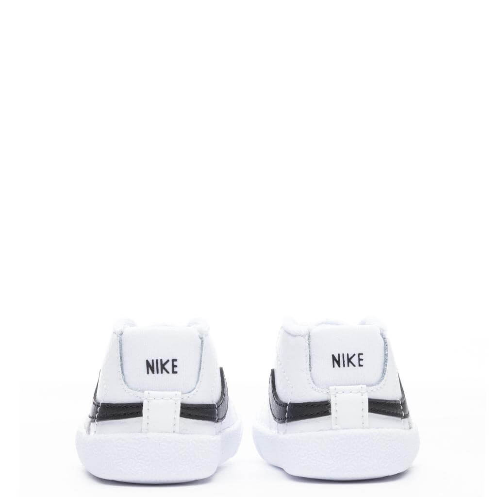 Blazer Mid Crib Bootie - White/Black
