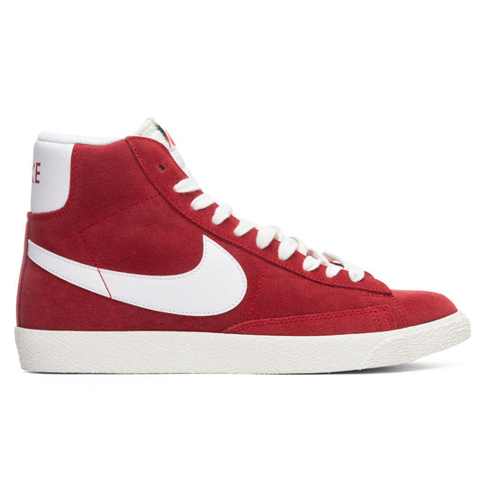 Blazer Mid Suede (GS) - Gym Red/White