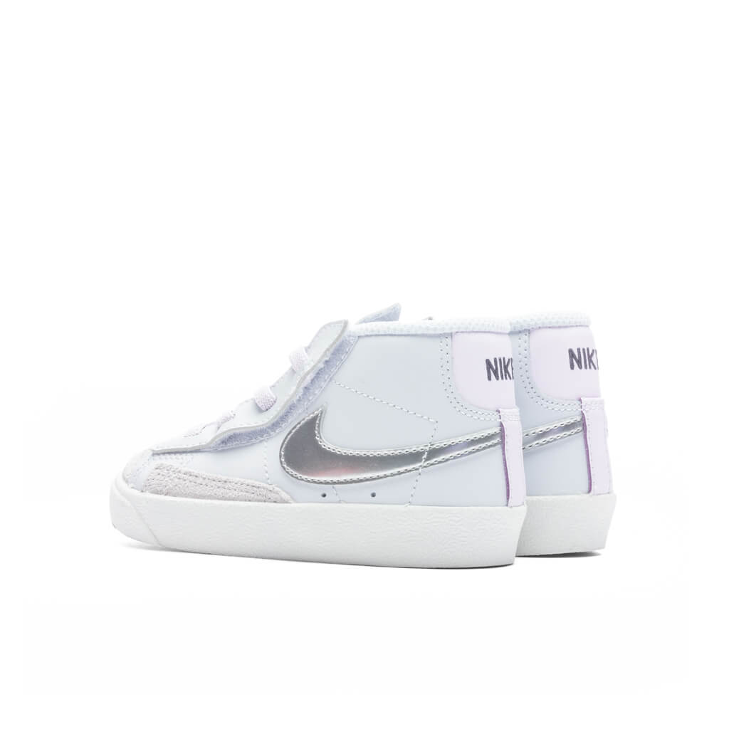 Blazer Mid '77 (TD) - Pure Platinum/Metallic Silver