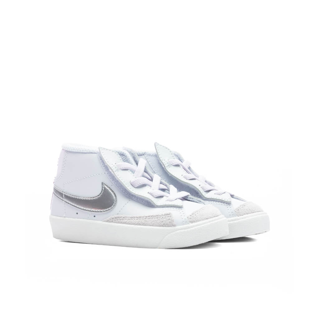 Blazer Mid '77 (TD) - Pure Platinum/Metallic Silver