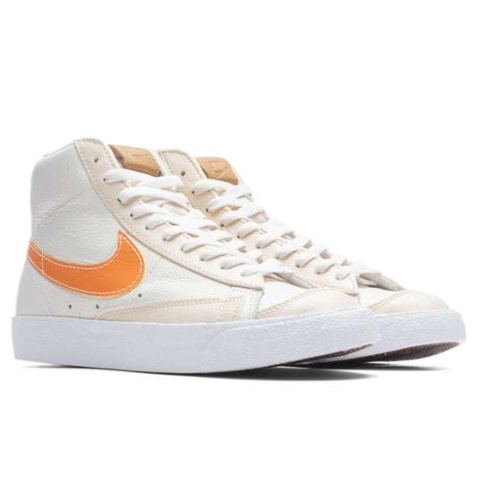 Blazer Mid 77 EMB Inspected By Swoosh - Phantom/Hot Curry/Pearl White
