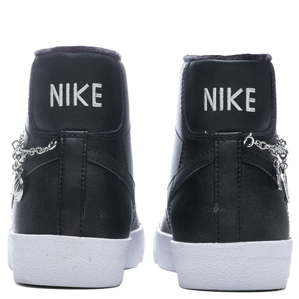 Women's Blazer Mid '77 LX - Black/Black/Metallic Silver