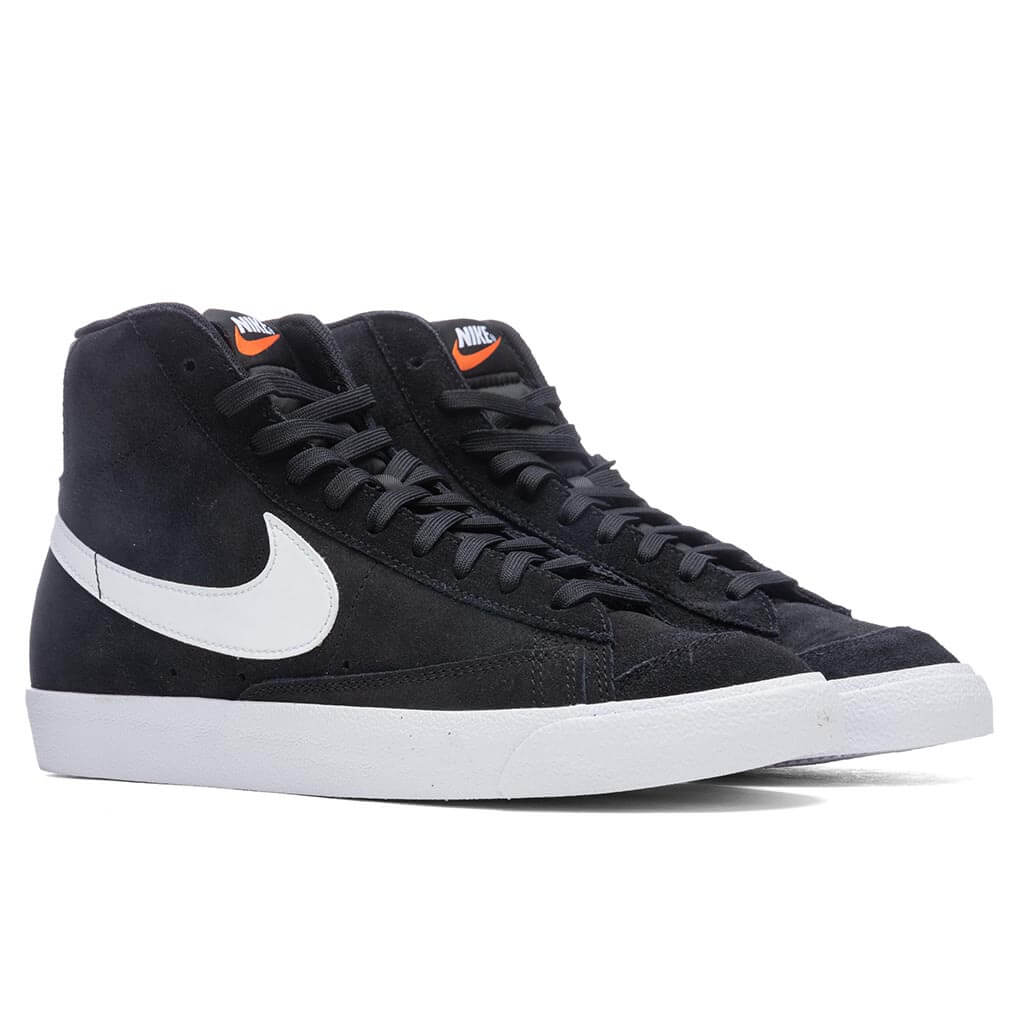 Blazer Mid '77 Suede - Black/White