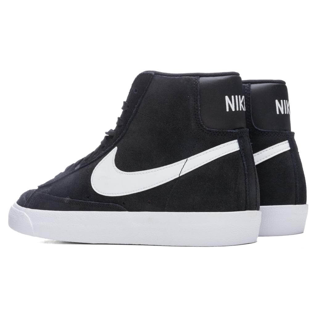 Blazer Mid '77 Suede - Black/White