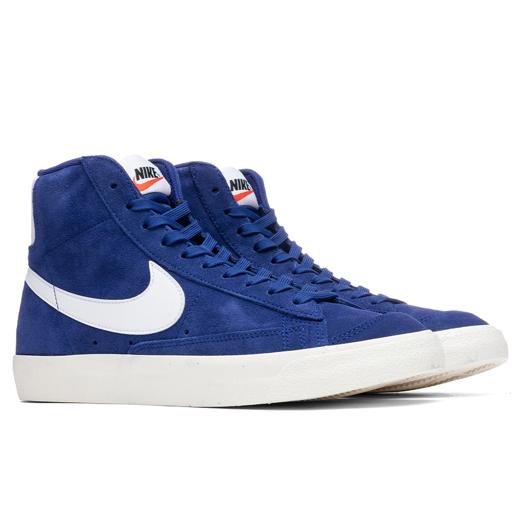 Blazer Mid '77 Suede - Deep Royal Blue/White