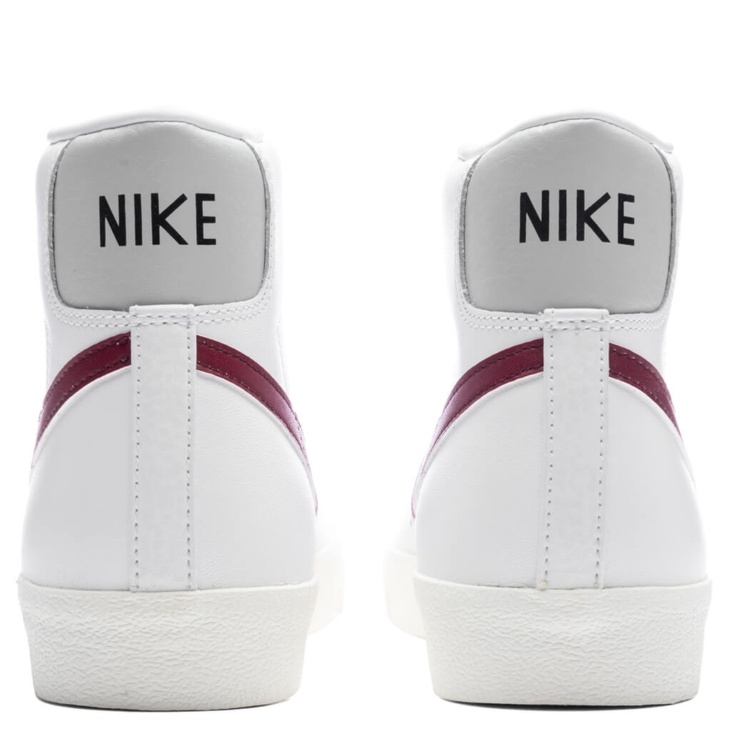 Blazer Mid '77 Vintage - White/Dark Beetroot/Grey Fog/Black