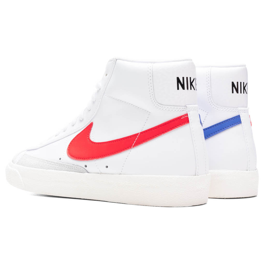 Blazer Mid '77 Vintage - White/Habanero Red/Medium Blue