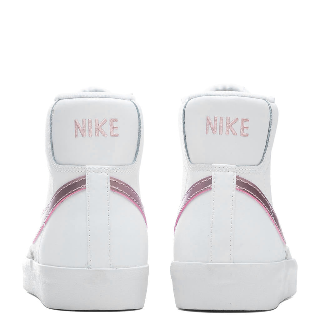 Blazer Mid '77 (GS) - White/Pink Glaze
