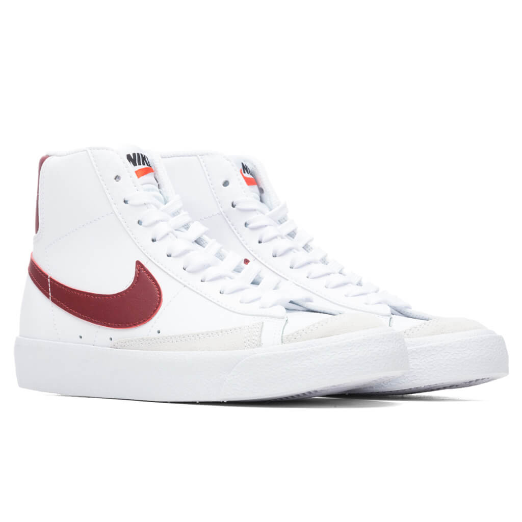 Blazer Mid '77 (GS) - White/Team Red