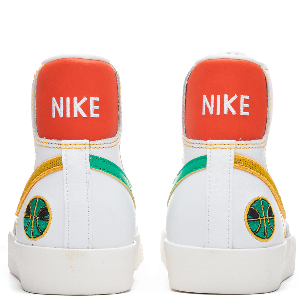 Blazer Mid '77 (GS) - White/University Gold