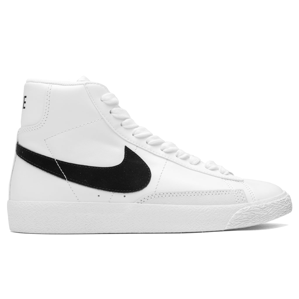 Blazer Mid (GS) - White/Black