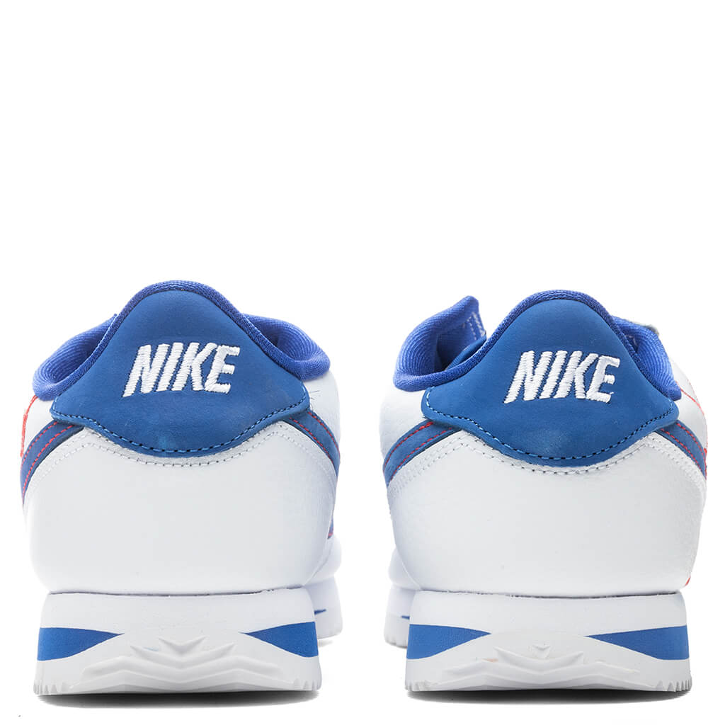 Cortez Basic Leather 'Los Angeles' - White/Game Royal/University Red