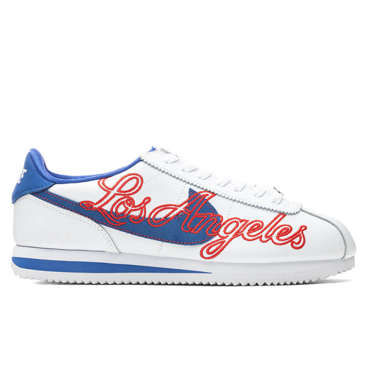 Cortez Basic Leather 'Los Angeles' - White/Game Royal/University Red