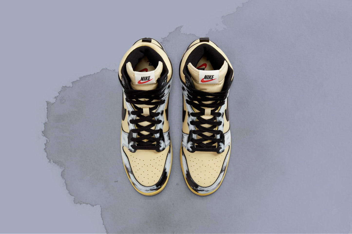 Dunk High 1985 SP "Acid Wash" - Lemon Drop/Black
