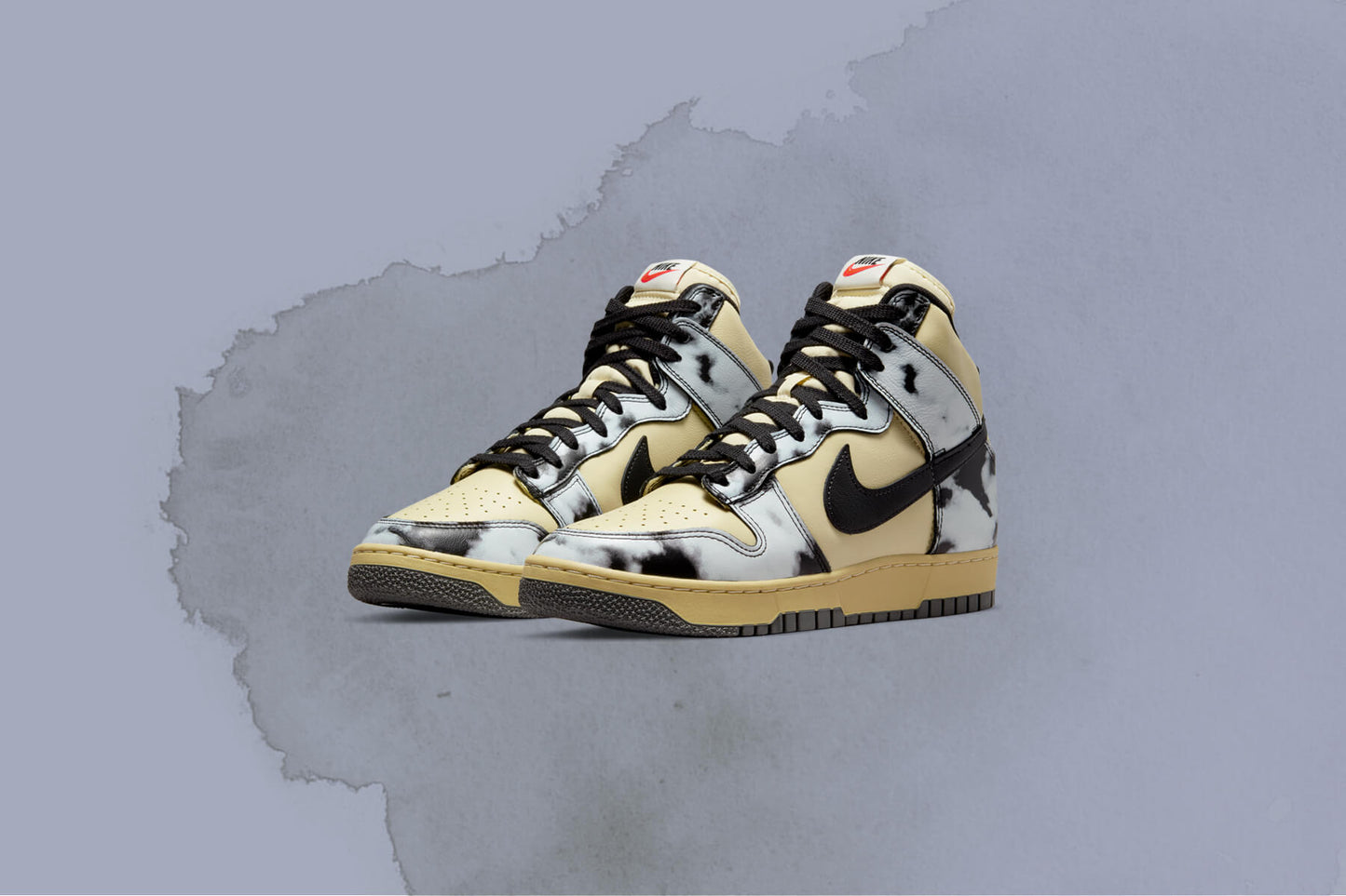 Dunk High 1985 SP "Acid Wash" - Lemon Drop/Black