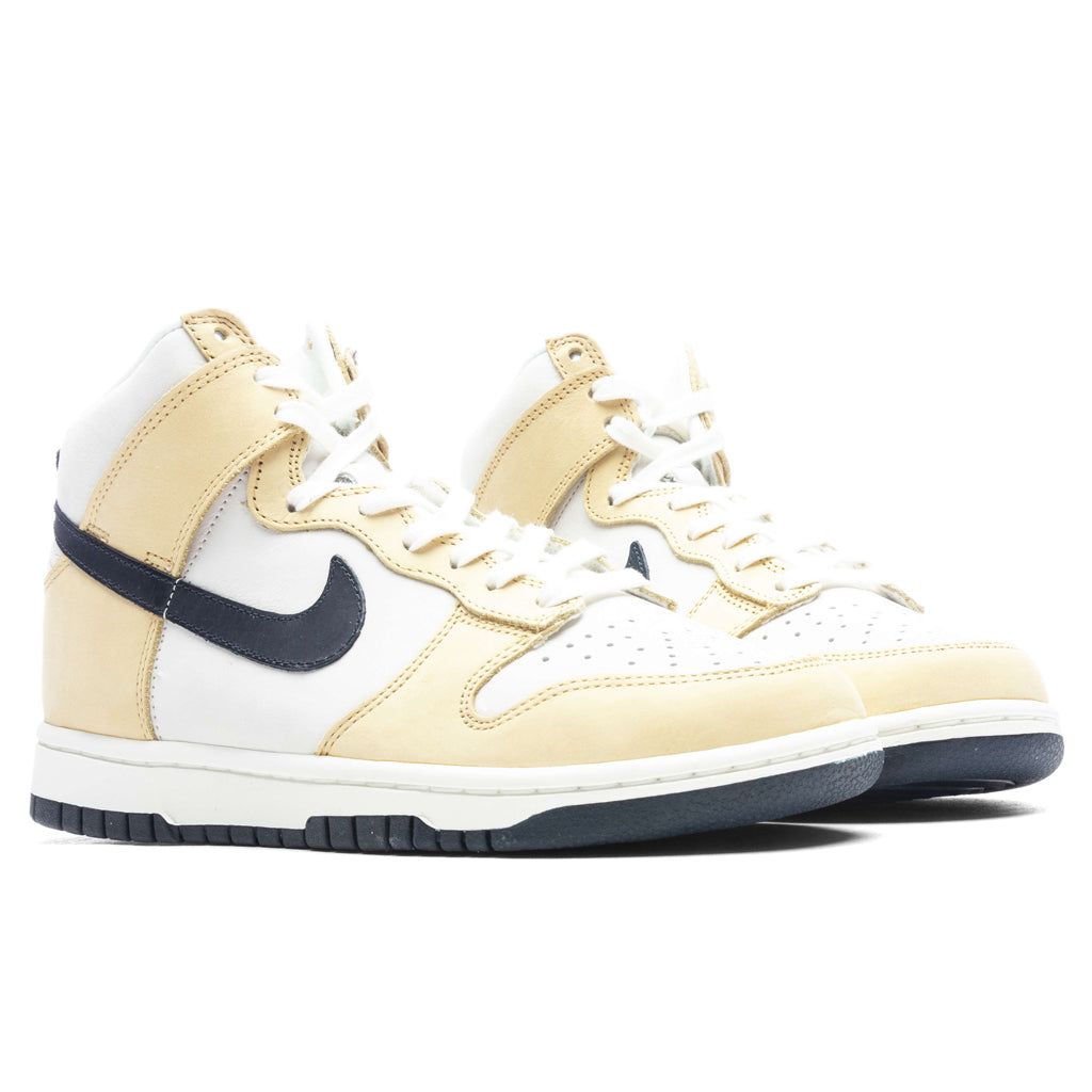 Women's Dunk High Premium - Sail/Obsidian/Sesame