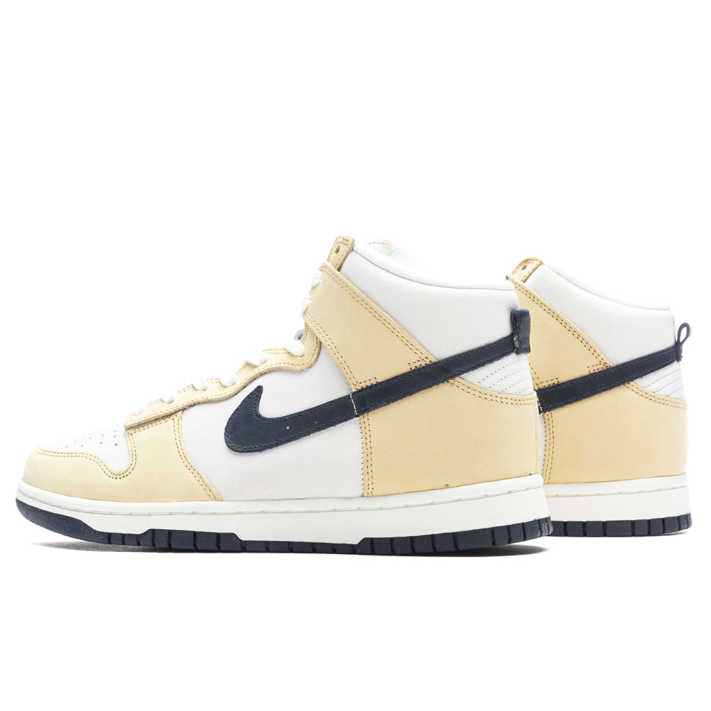 Women's Dunk High Premium - Sail/Obsidian/Sesame