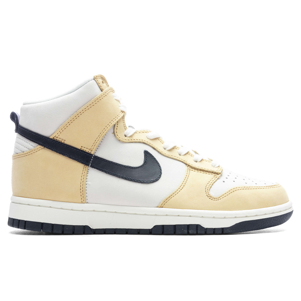 Women's Dunk High Premium - Sail/Obsidian/Sesame