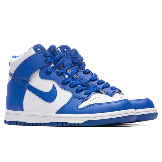 Dunk High (GS) - White/Game Royal