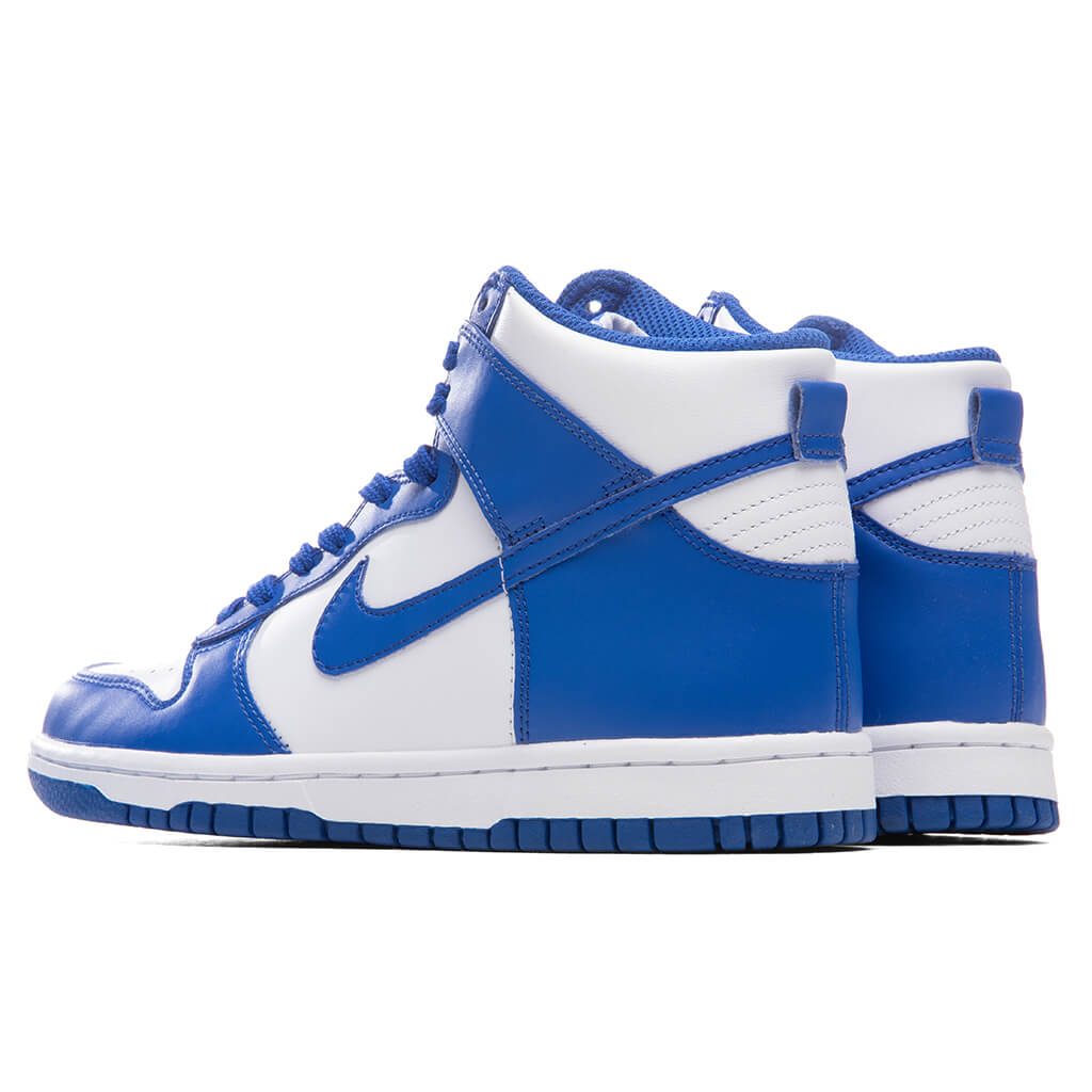 Dunk High (GS) - White/Game Royal