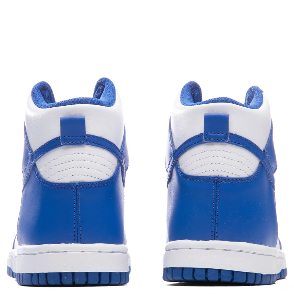 Dunk High (GS) - White/Game Royal