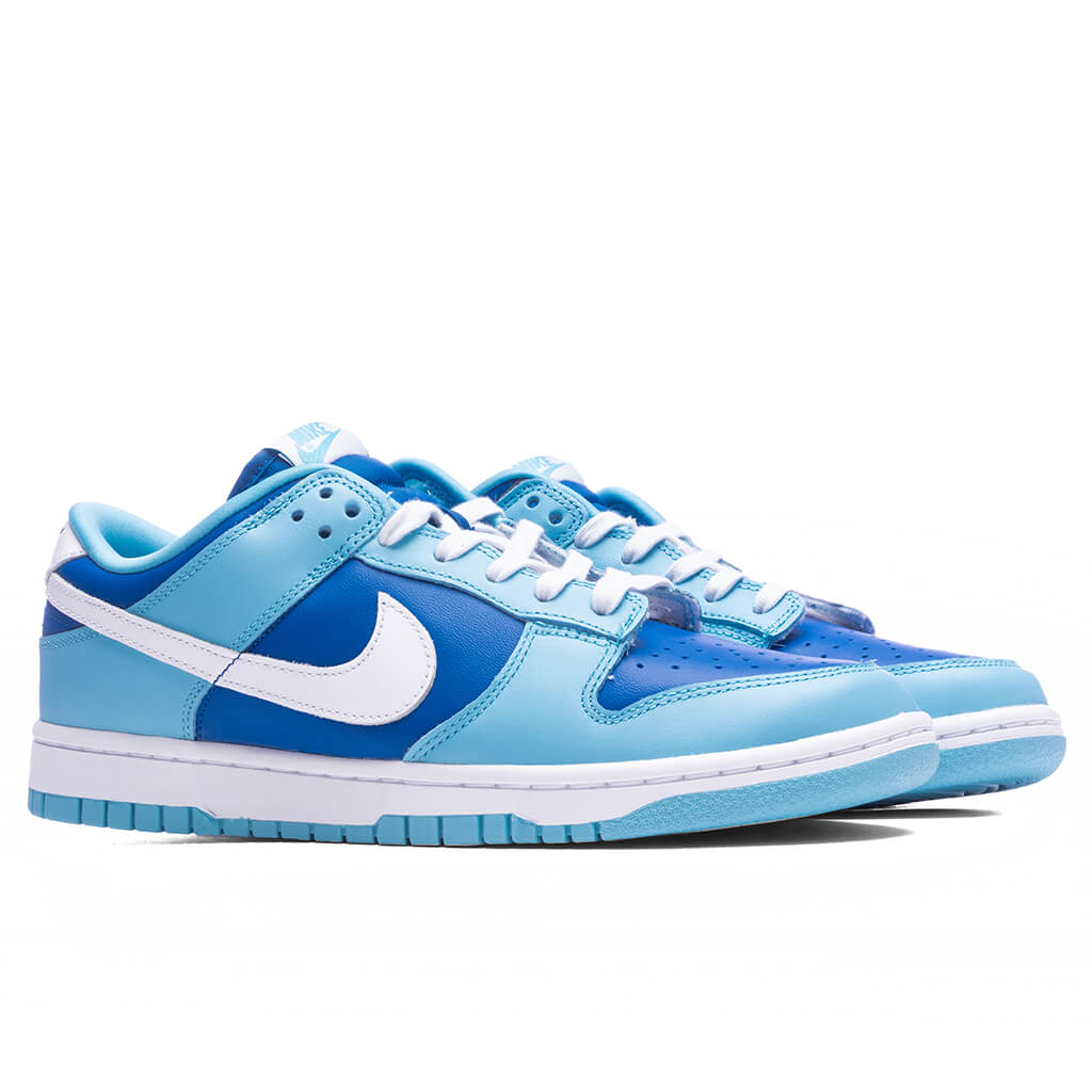 Dunk Low Retro 'Argon' - Flash/White/Argon Blue